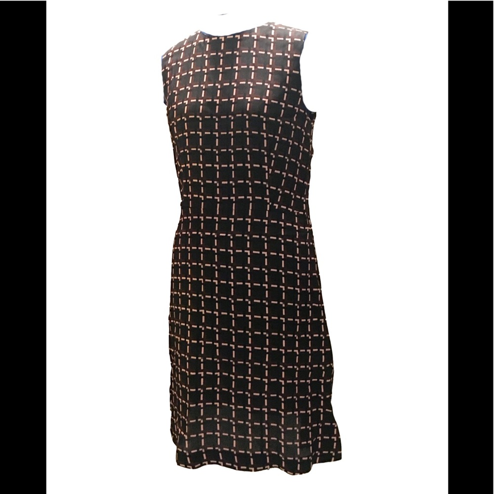 Marni shift geometric dress